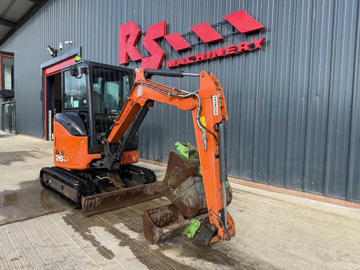 Used Hitachi ZX26 U-6 2.7t Mini Excavator
