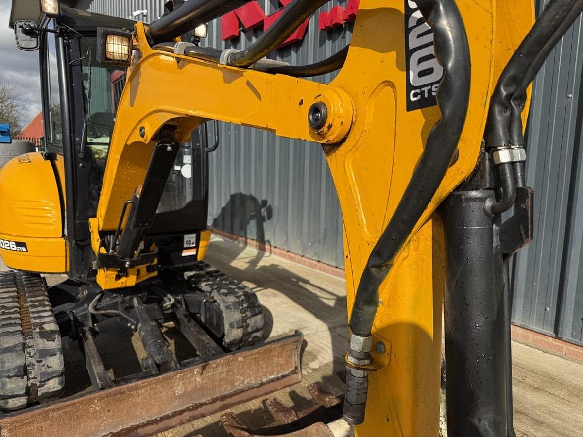 Used JCB 8026 CTS 2.8t Mini Excavator