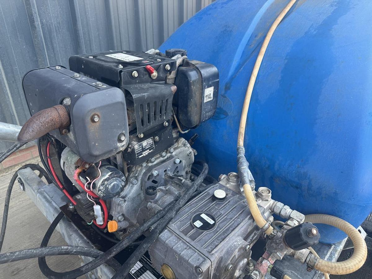 Used Western Global H250P 1,100L Highway Tow Pressure Washer Bowser