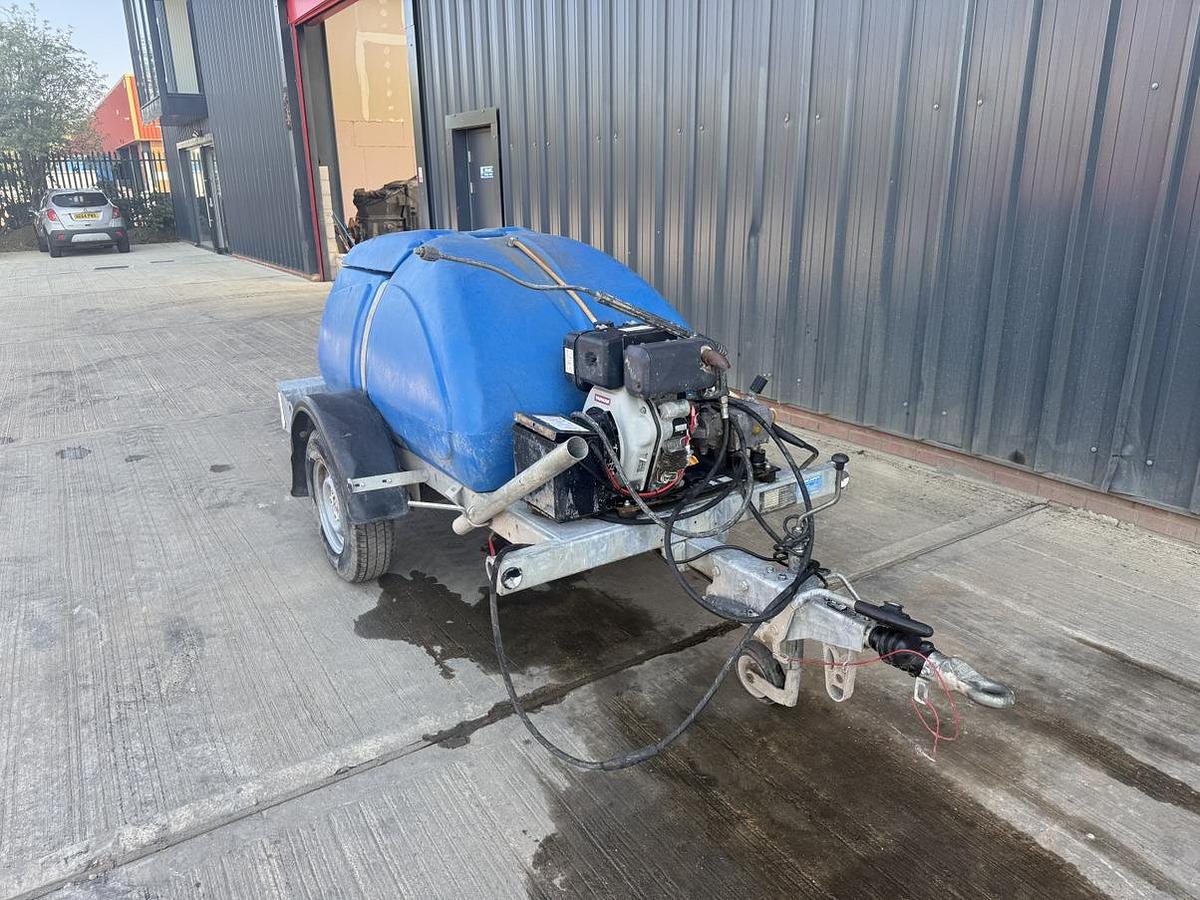 Used Western Global H250P 1,100L Highway Tow Pressure Washer Bowser