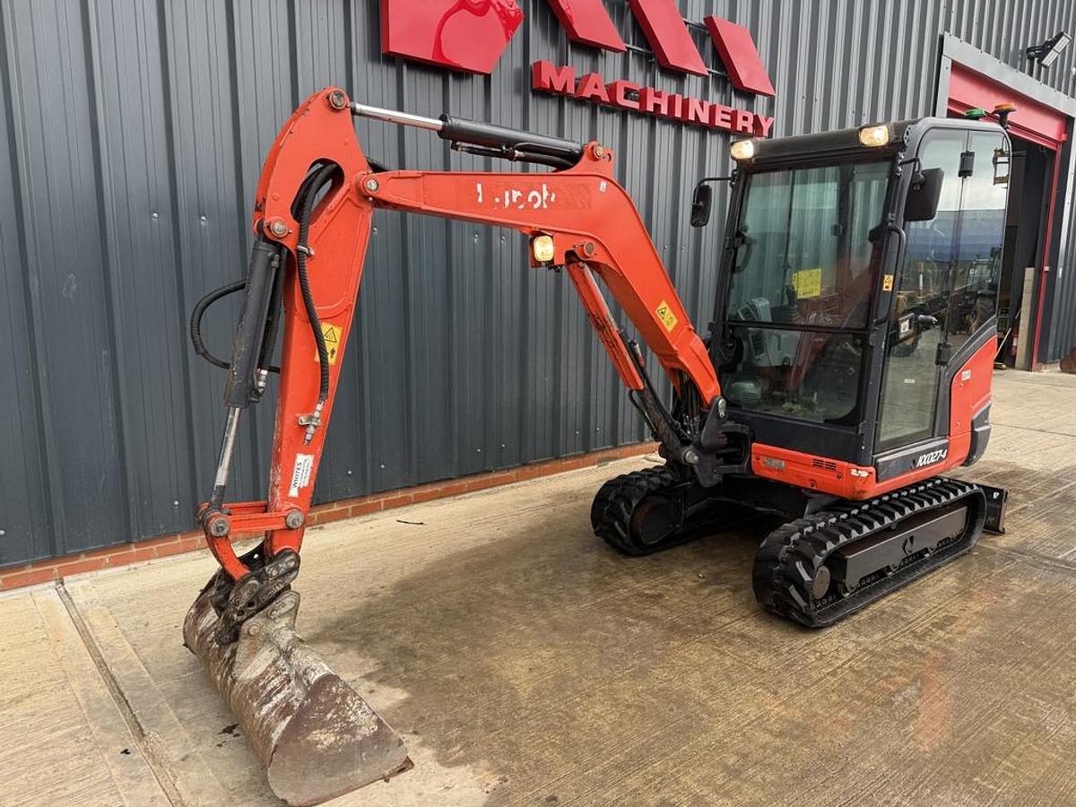 Used Kubota KX027-4 2.7t Mini Excavator
