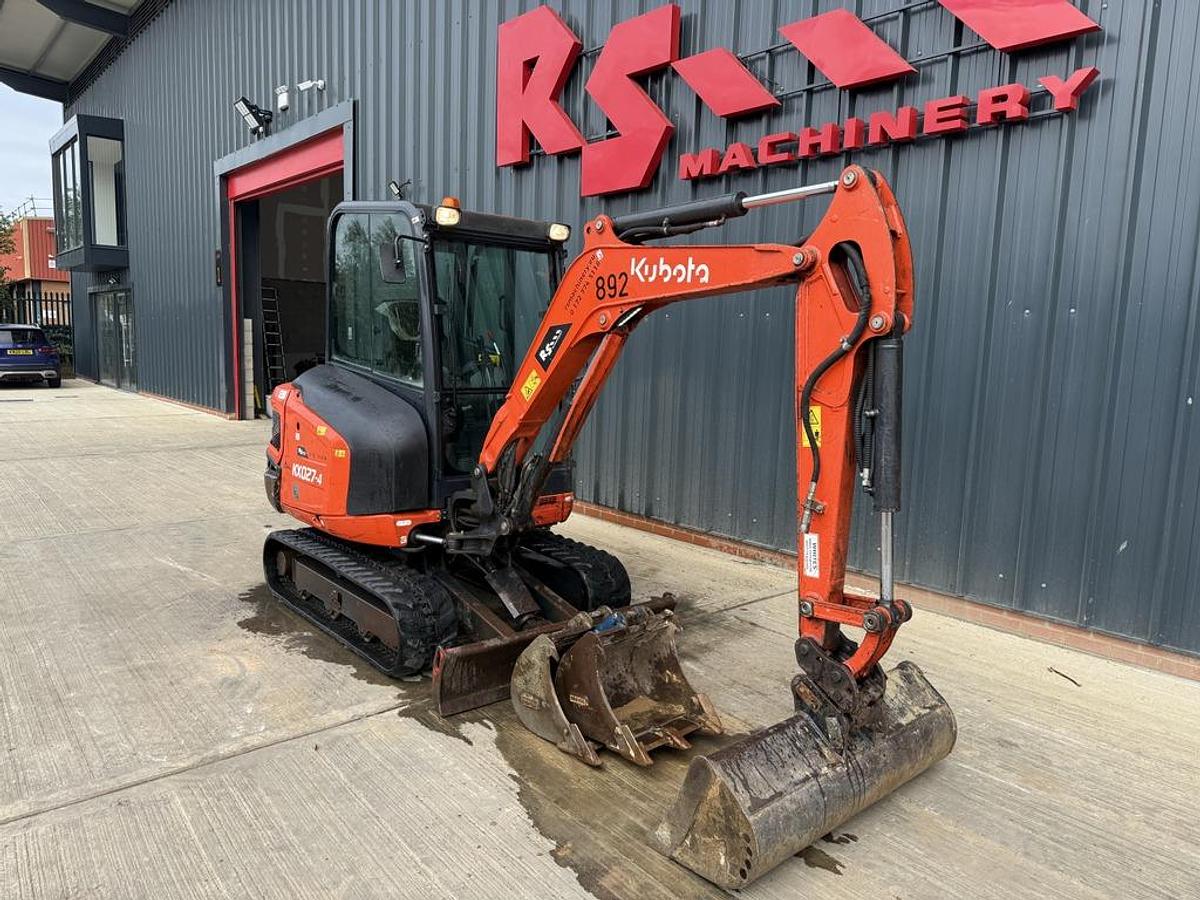 Used Kubota KX027-4 2.7t Mini Excavator