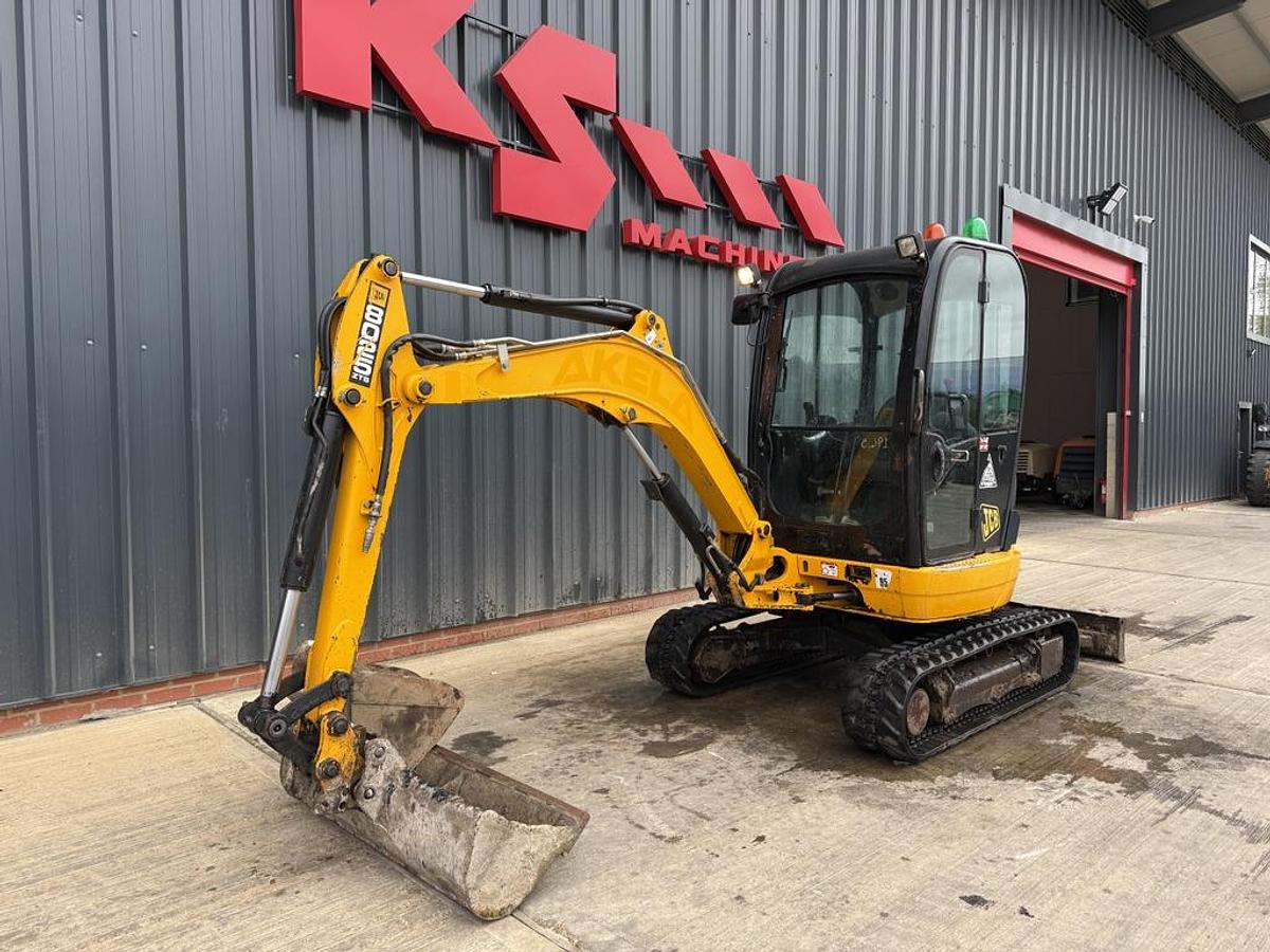Used JCB 8025 ZTS 2.9t Mini Excavator