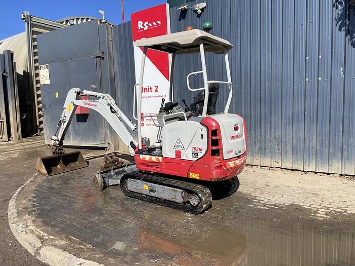 Used Takeuchi TB216 Mini Excavator