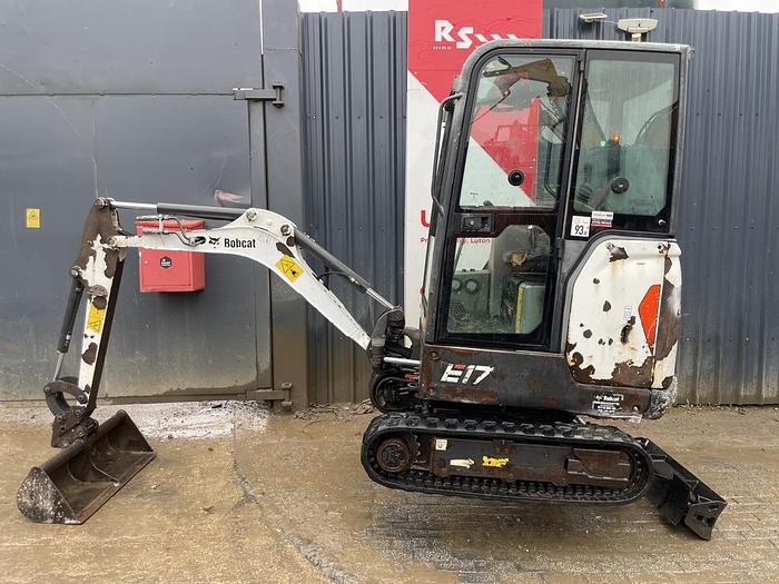 Used Bobcat E17 Mini Excavator