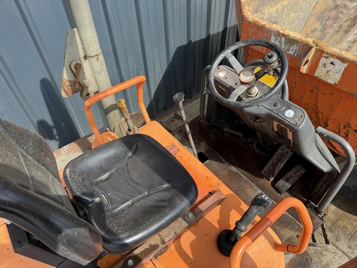 Used Ausa D600 APG 6 Ton Swivel Dumper