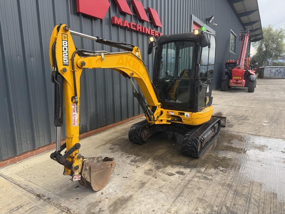 Used JCB 8025 ZTS 2.9t Mini Excavator