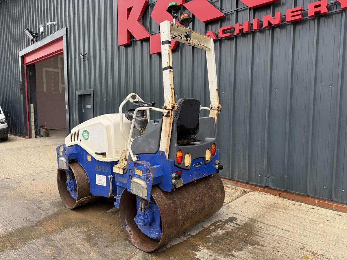 Used Hamm HD 12 VV 3t Roller