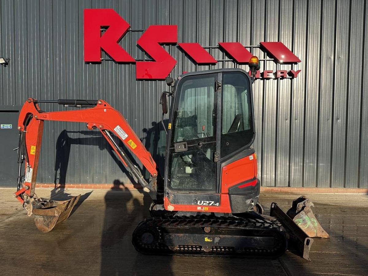 Used Kubota U27-4 2.7t Mini Excavator