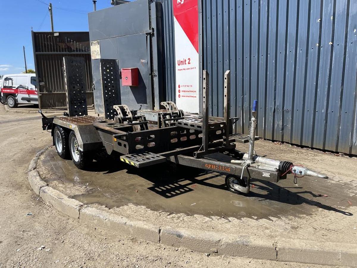 Used Indespension 3.5t Autoclamp Plant Trailer