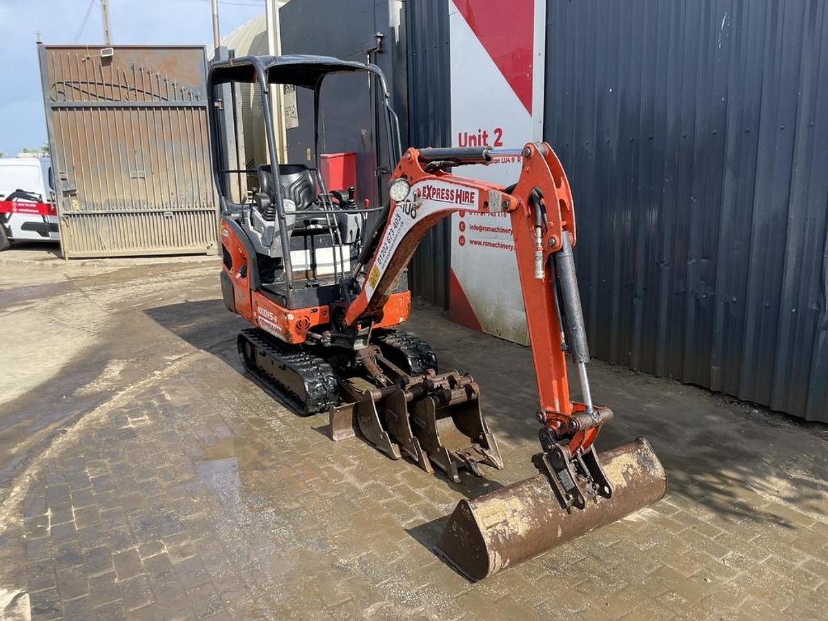 Used Kubota KX015-4 1.5t Mini Excavator