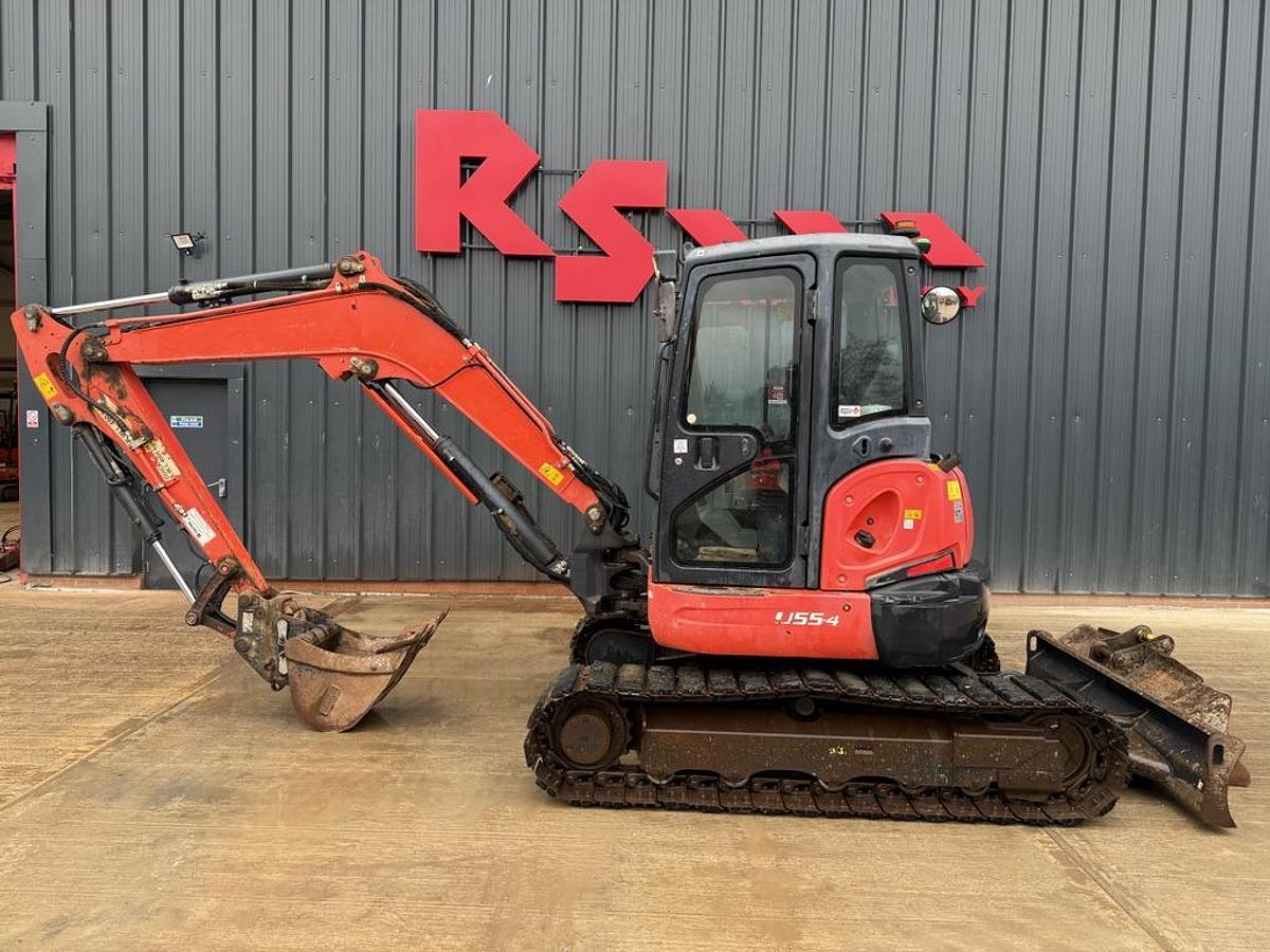 Used Kubota U55-4 5.5t Mini Excavator