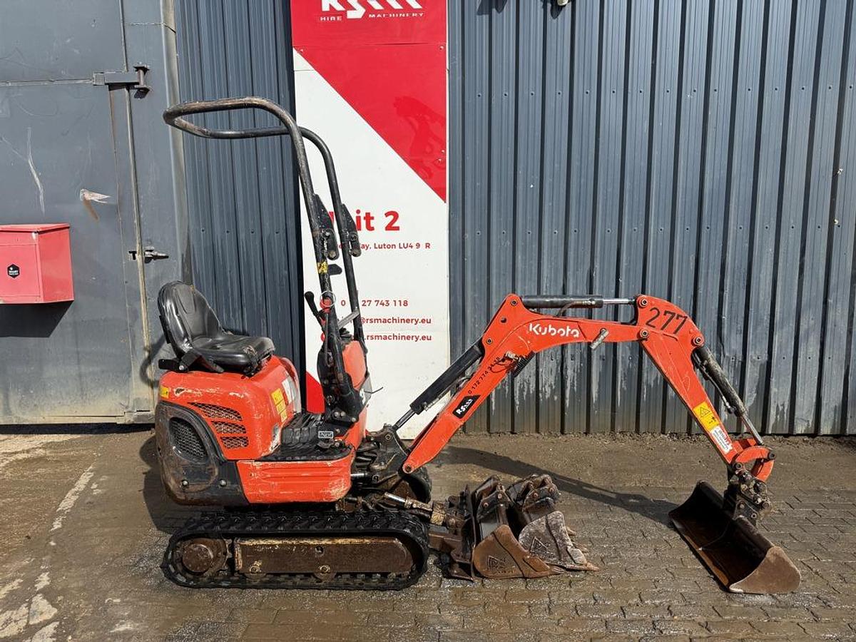 Used Kubota K008-3 1t Micro Excavator