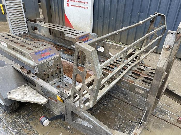 Used Indespension AD2000 2.7t Plant Trailer