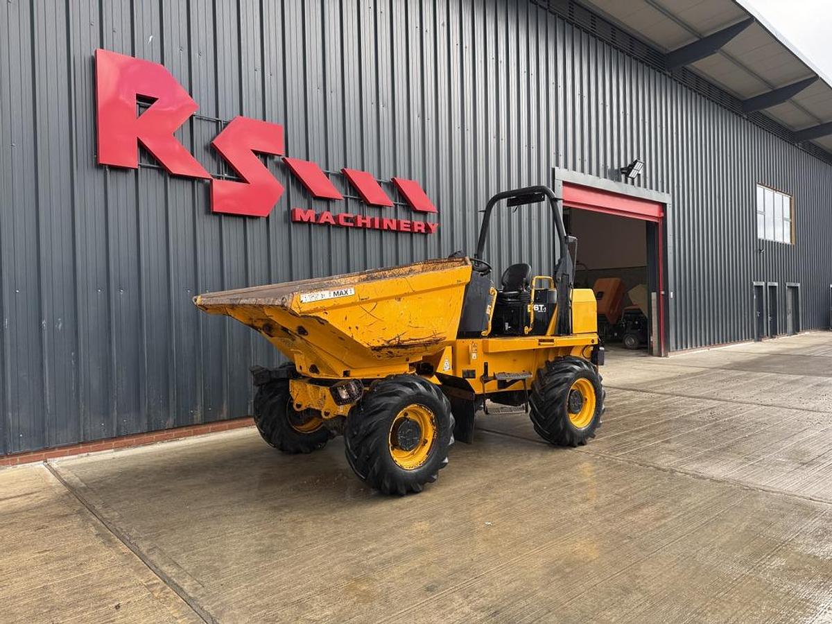 Used JCB 6T-1 ST 6 Ton Swivel Dumper
