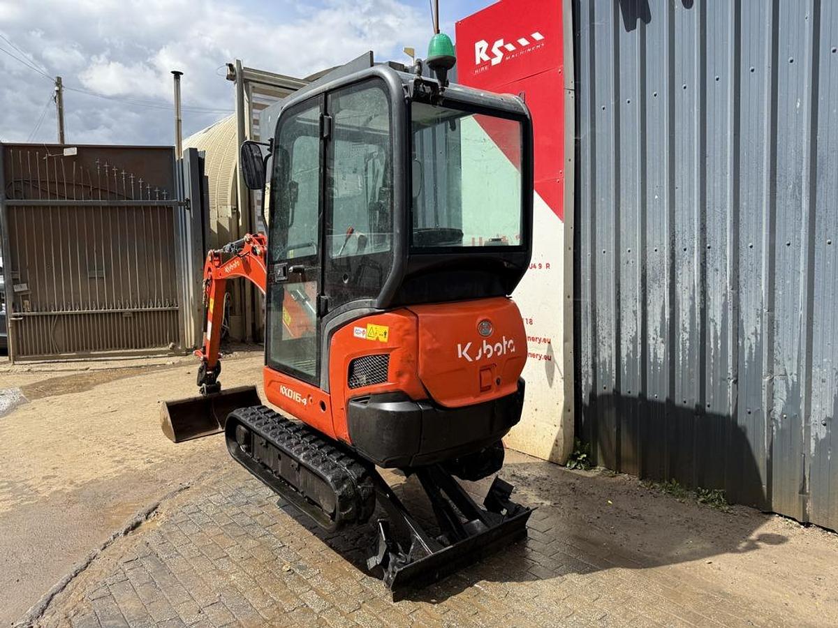 Used Kubota KX016-4 1.6t Mini Excavator