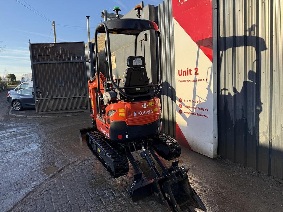 Used Kubota U17-3 1,7t Mini Excavator