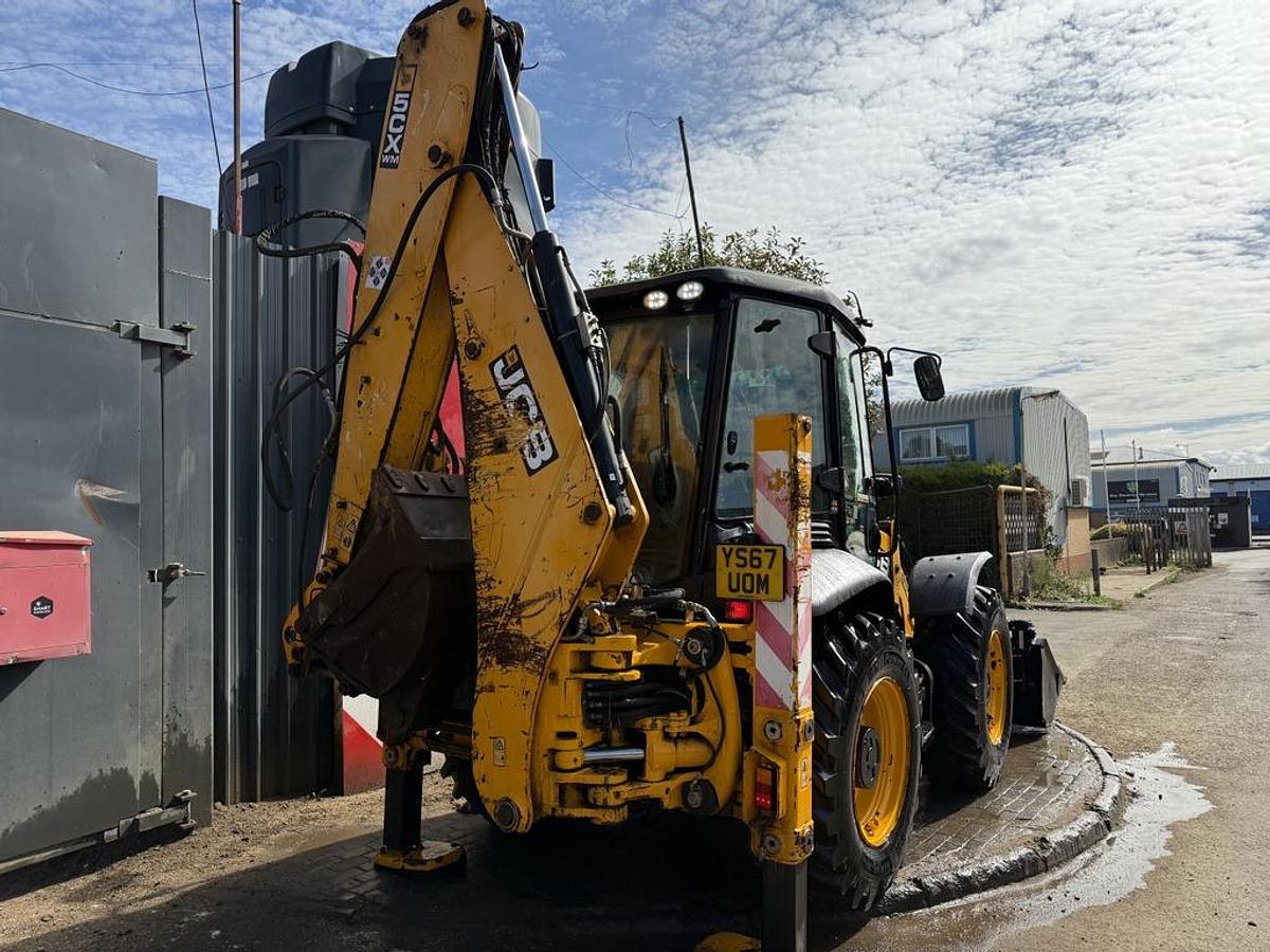 Used JCB 5CX Wastemaster Backhoe Loader