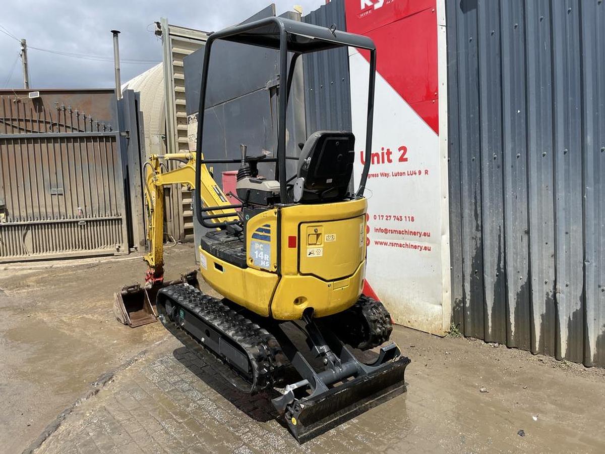 Used Komatsu PC14R-3 HS 1,7t Mini Excavator
