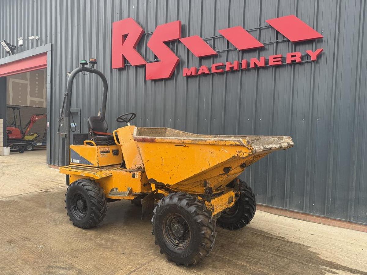 Used Thwaites 3 Tonne Swivel Dumper