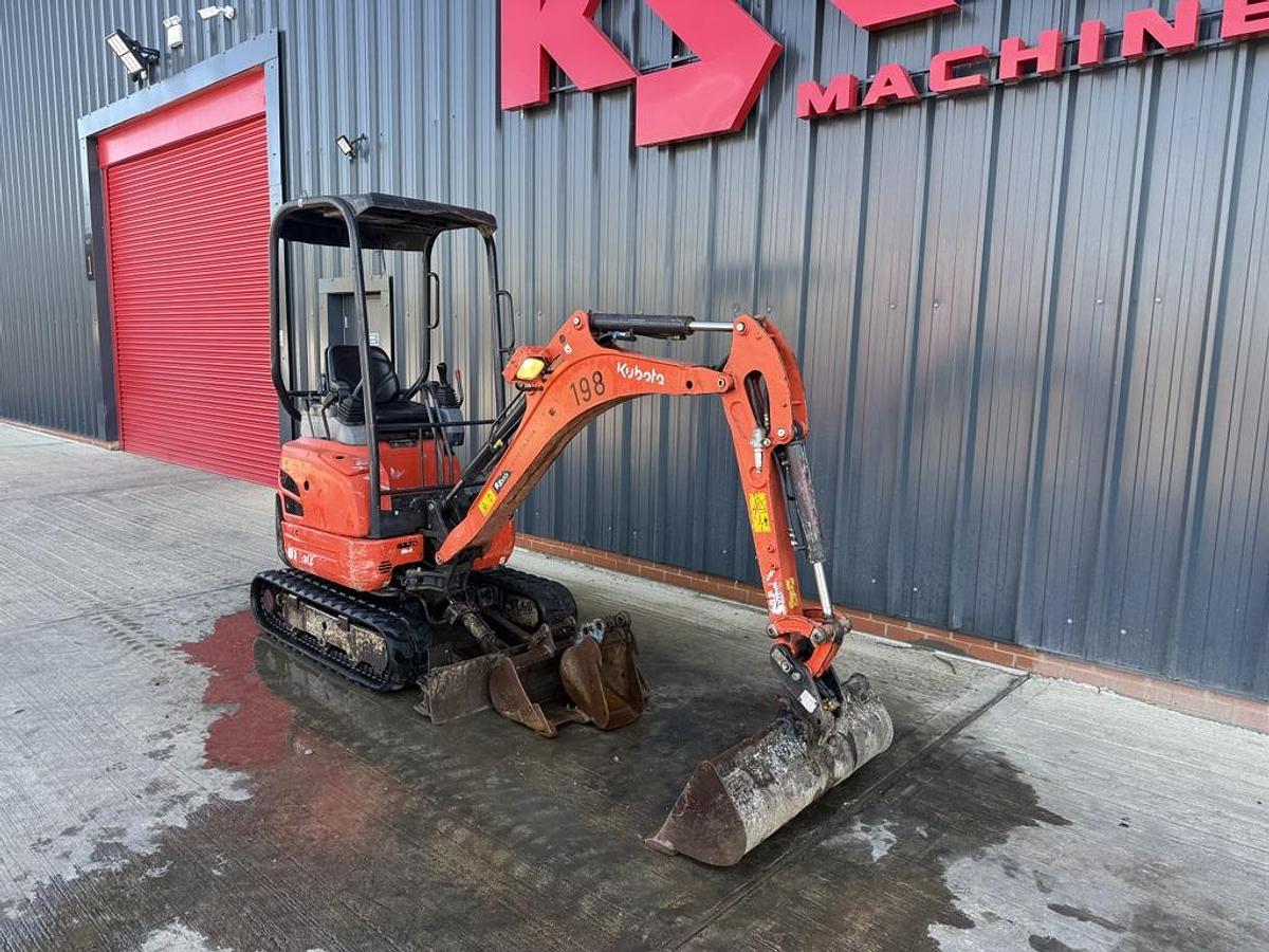 Used Kubota U17-3 1,7t Mini Excavator