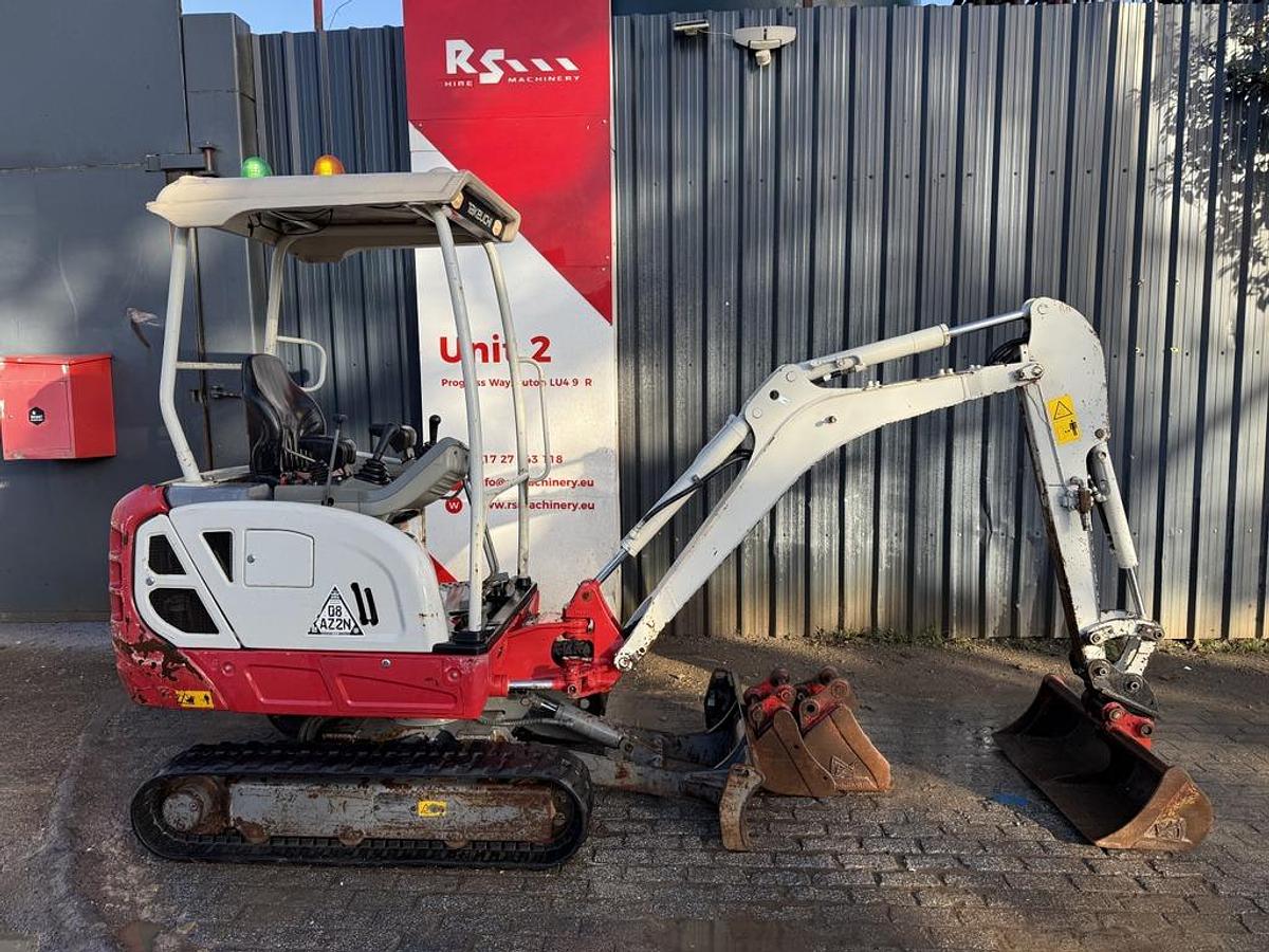 Used Takeuchi TB216 1.8t Mini Excavator