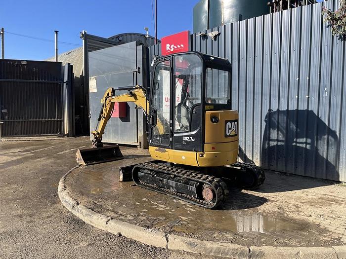 Used Caterpillar 302.7D 2.8t Mini Excavator