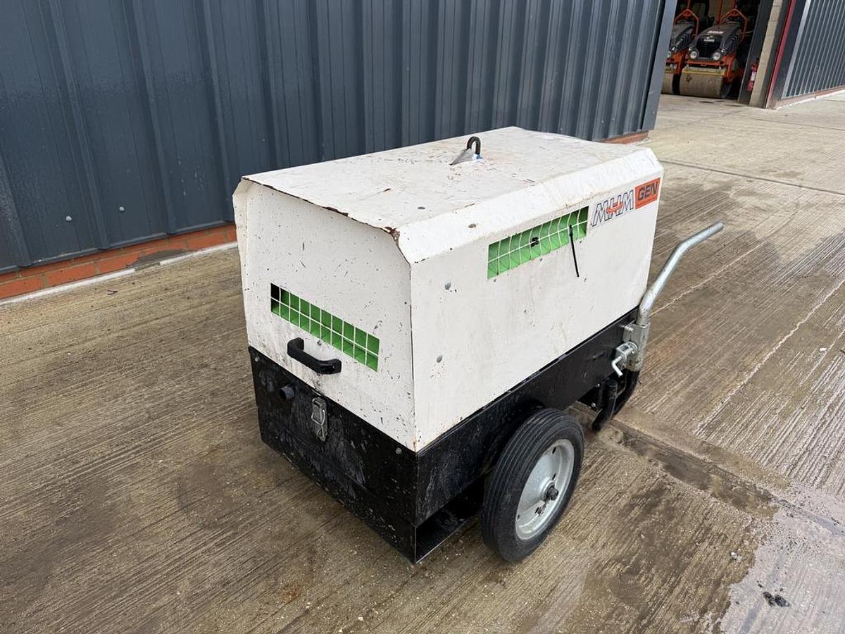 Used MHM MGTP 6000 6 kVA Diesel Generator
