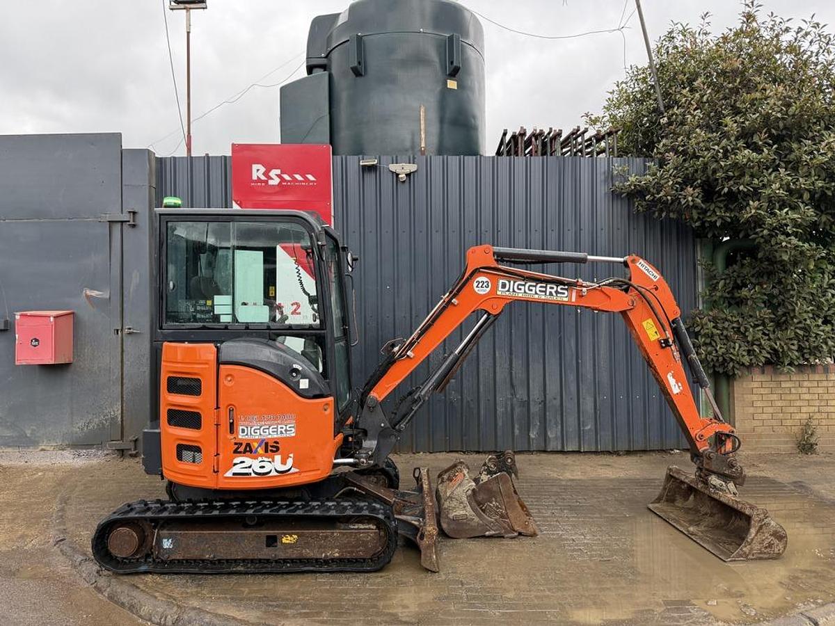 Used Hitachi ZX26 U-6 CR 2.7t Mini Excavator