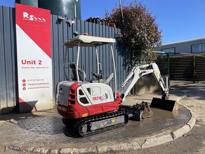 Used Takeuchi TB216 Mini Excavator