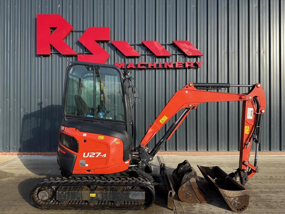 Used Kubota U27-4 2.7t Mini Excavator