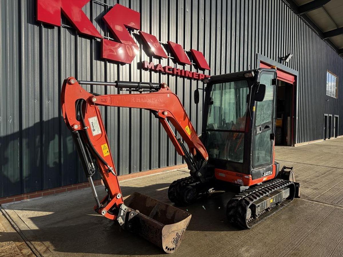 Used Kubota U27-4 2.7t Mini Excavator