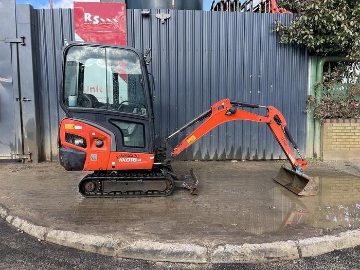 Used Kubota KX016-4 1.6t Mini Excavator