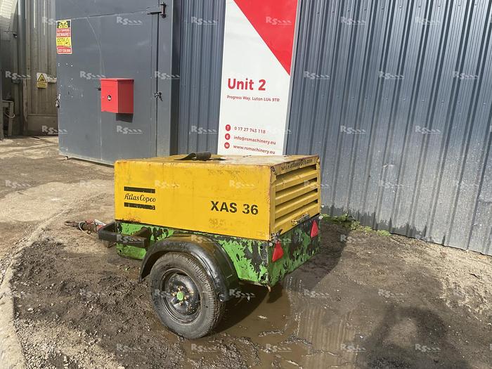 Used ATLAS COPCO XAS36