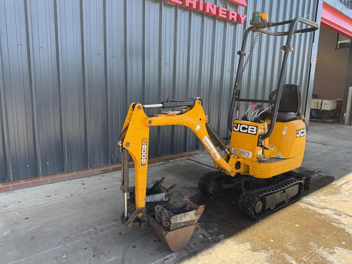 Used JCB 8008 CTS 1t Micro Excavator