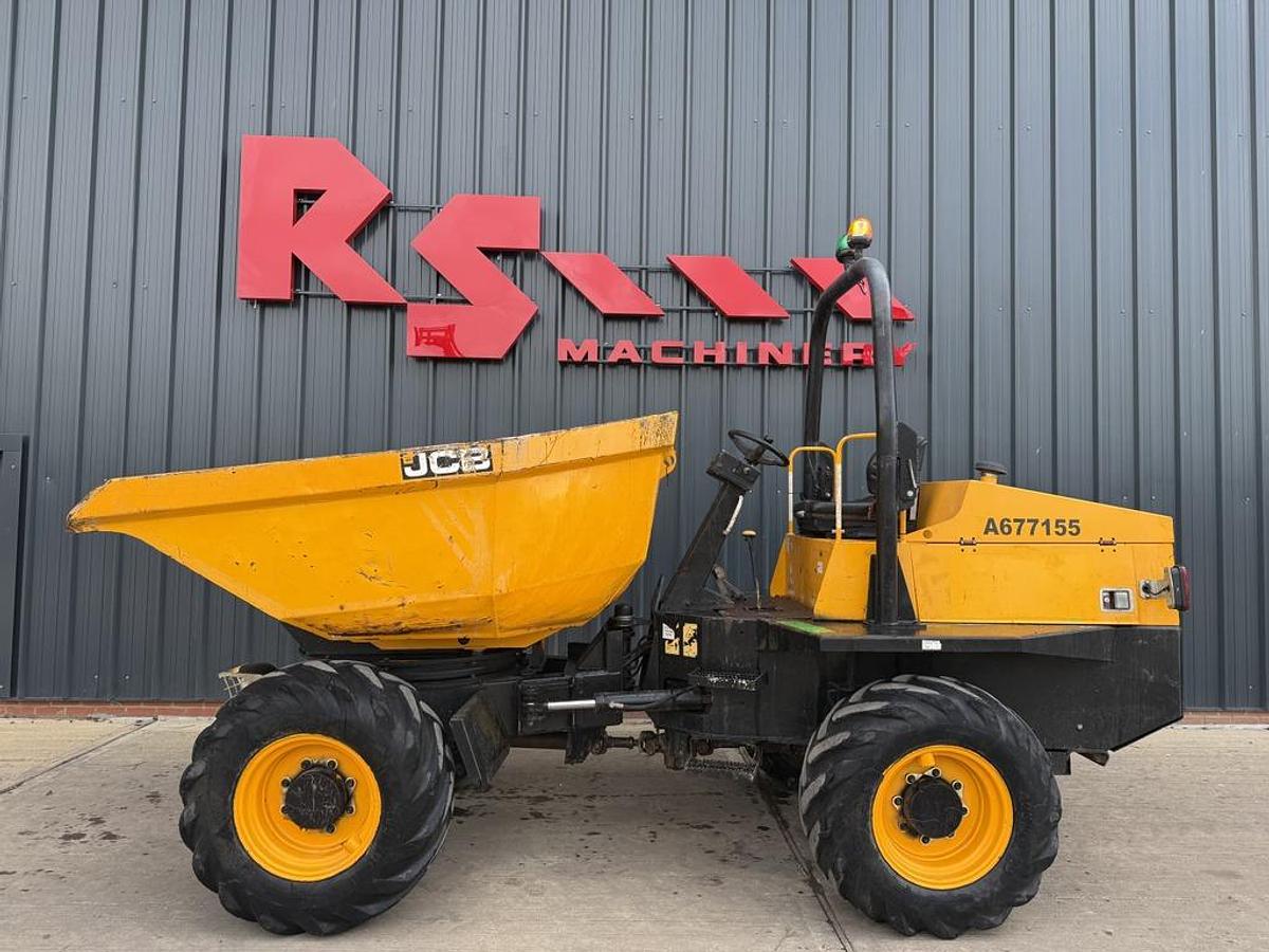 Used JCB 6TST 6 Ton Swivel Dumper