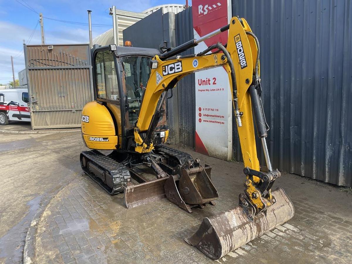 Used JCB 8026 CTS 2.7t Mini Excavator