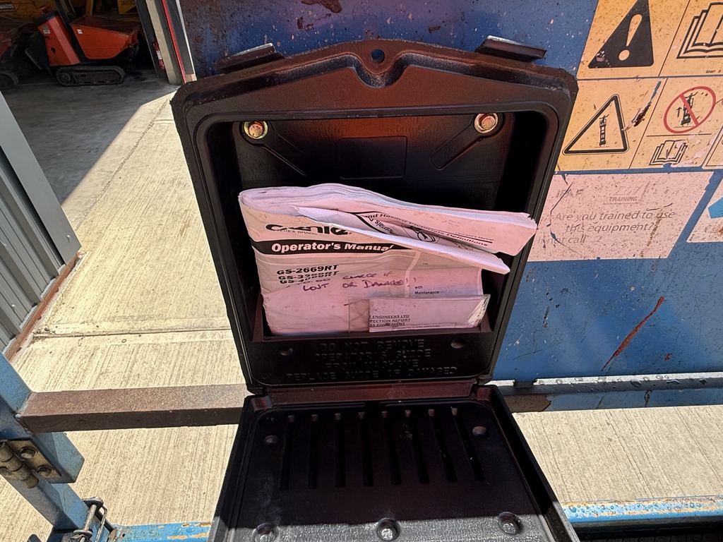 Used Genie GS3369 RT 12m Scissor Lift