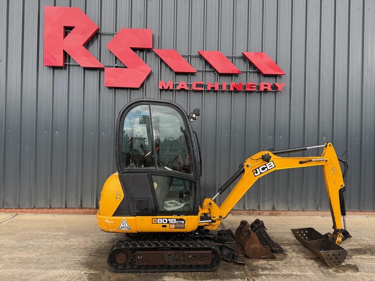 Used JCB 8018 CTS 1.8t Mini Excavator