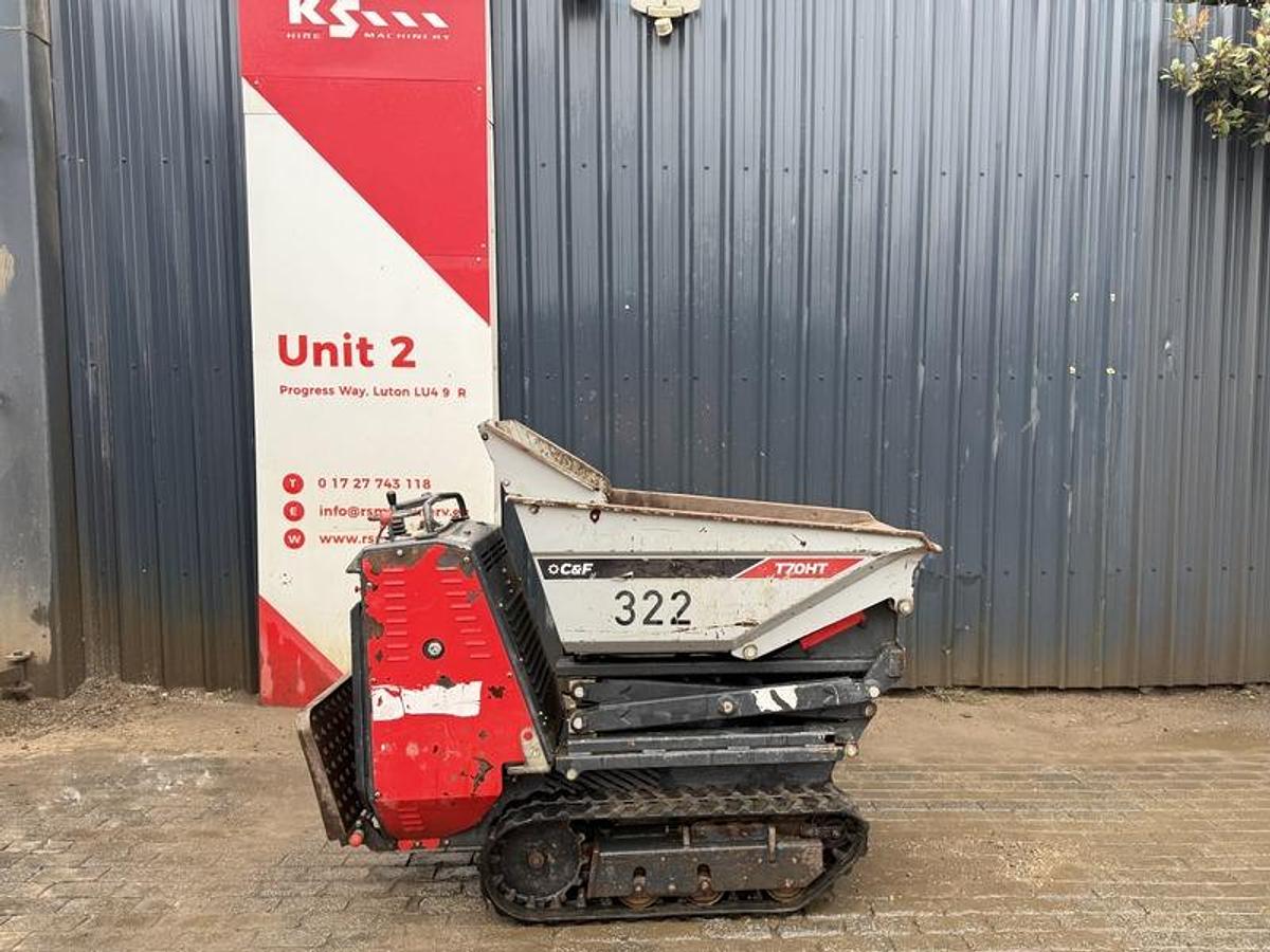 Used C&F T70 HT 700 Kg Mini Dumper