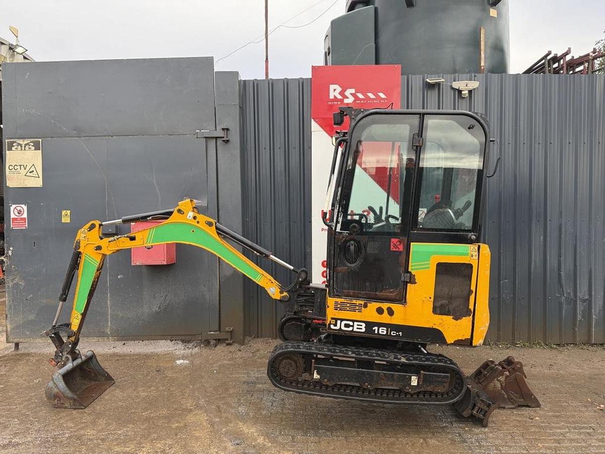 Used JCB 16C-1 1.7t Mini Excavator