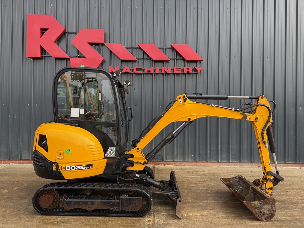 JCB 8026 CTS 2.8t Mini Excavator