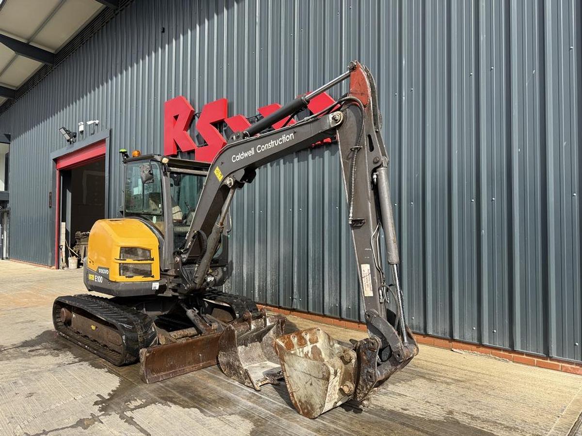 Used Volvo ECR50D 5t Mini Excavator