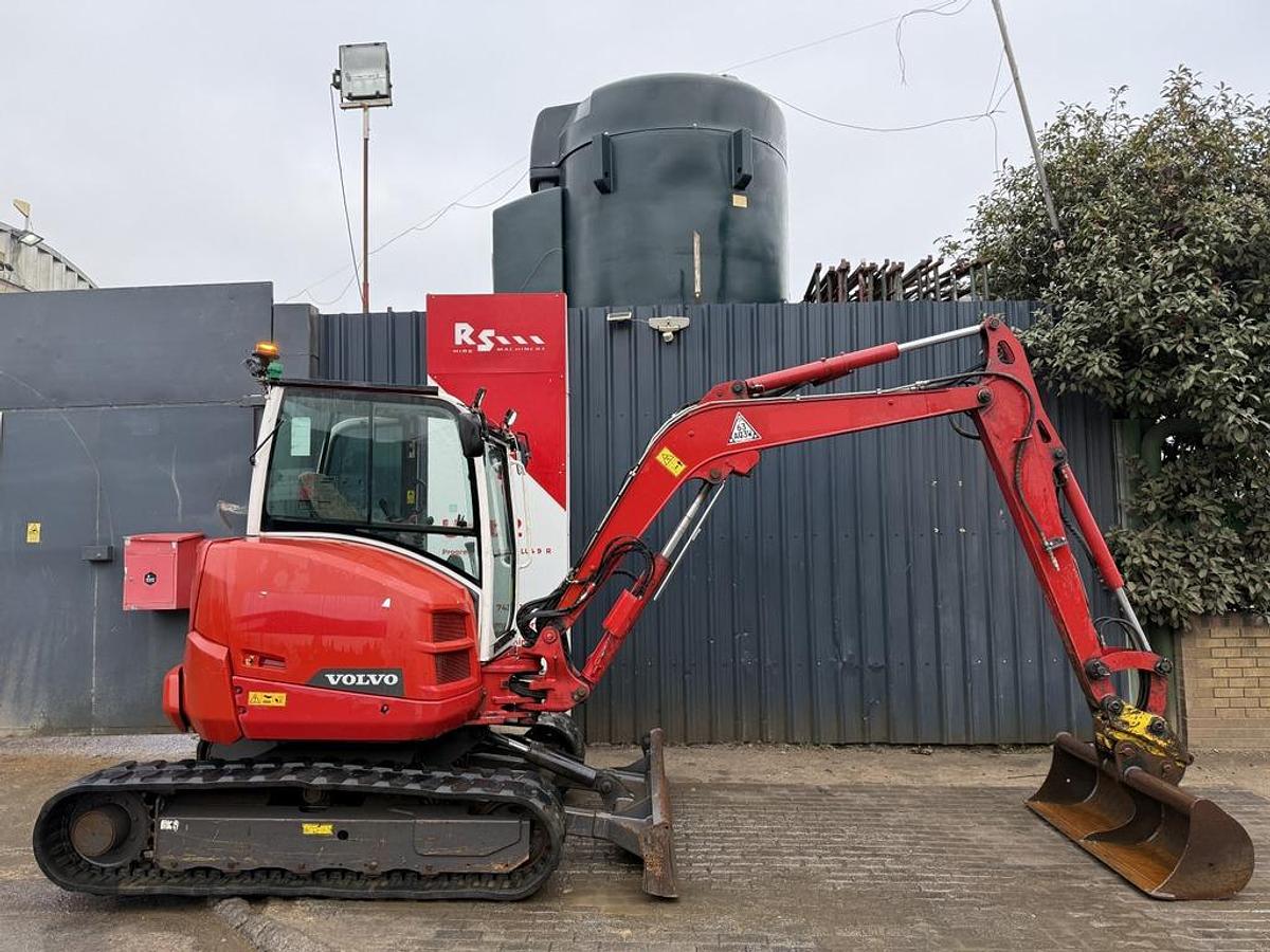 Used Volvo ECR50D 5t Mini Excavator