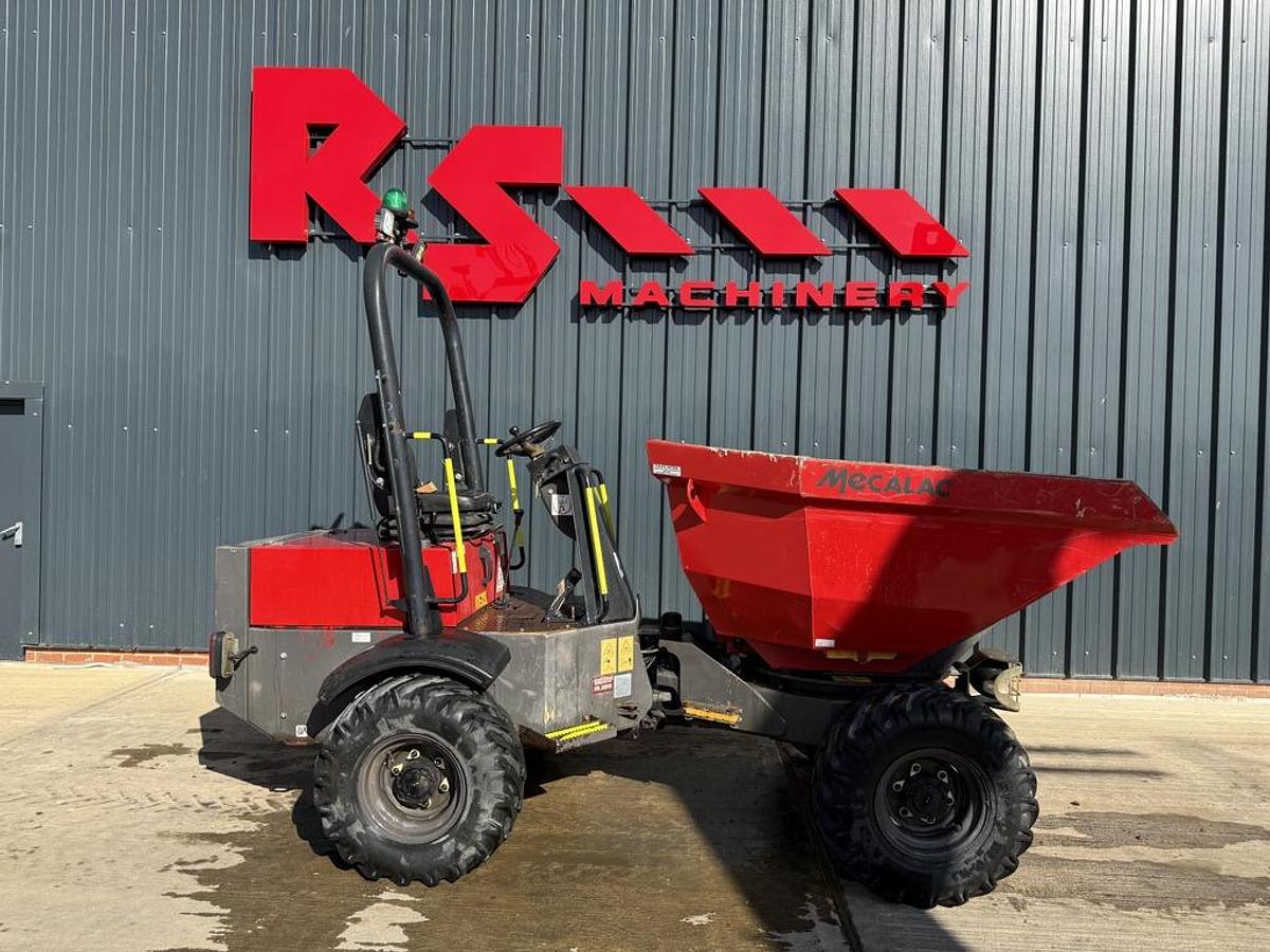 Used Mecalac TA3s 3 Ton Swivel Dumper