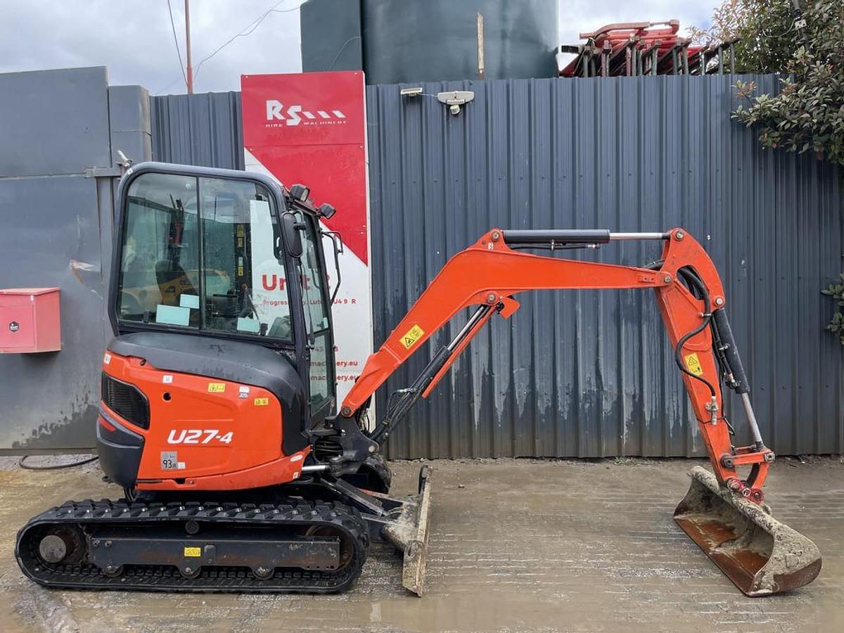 Used Kubota U27-4 2.7t Mini Excavator