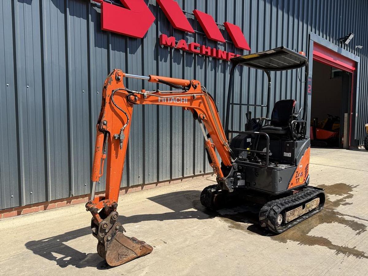 Used Hitachi ZX17 U-2 2t Mini Excavator