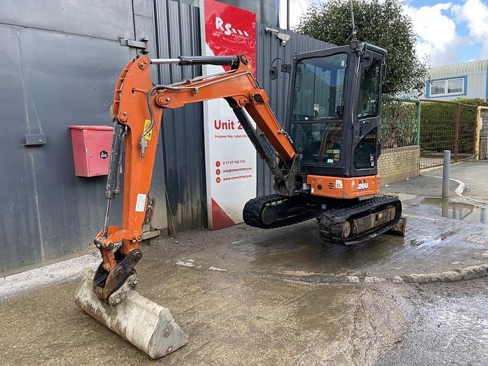 Used Hitachi ZX26 U-6 CR 2.7t Mini Excavator