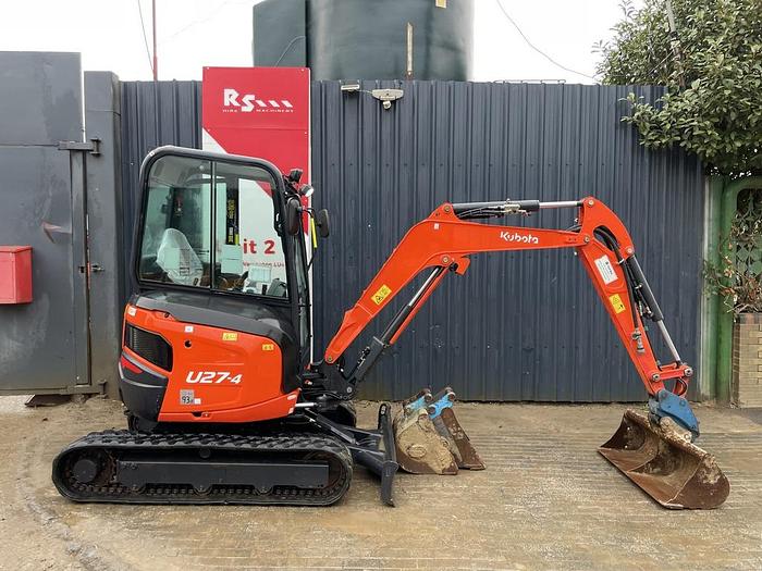 Used KUBOTA U27-4 Mini Excavator