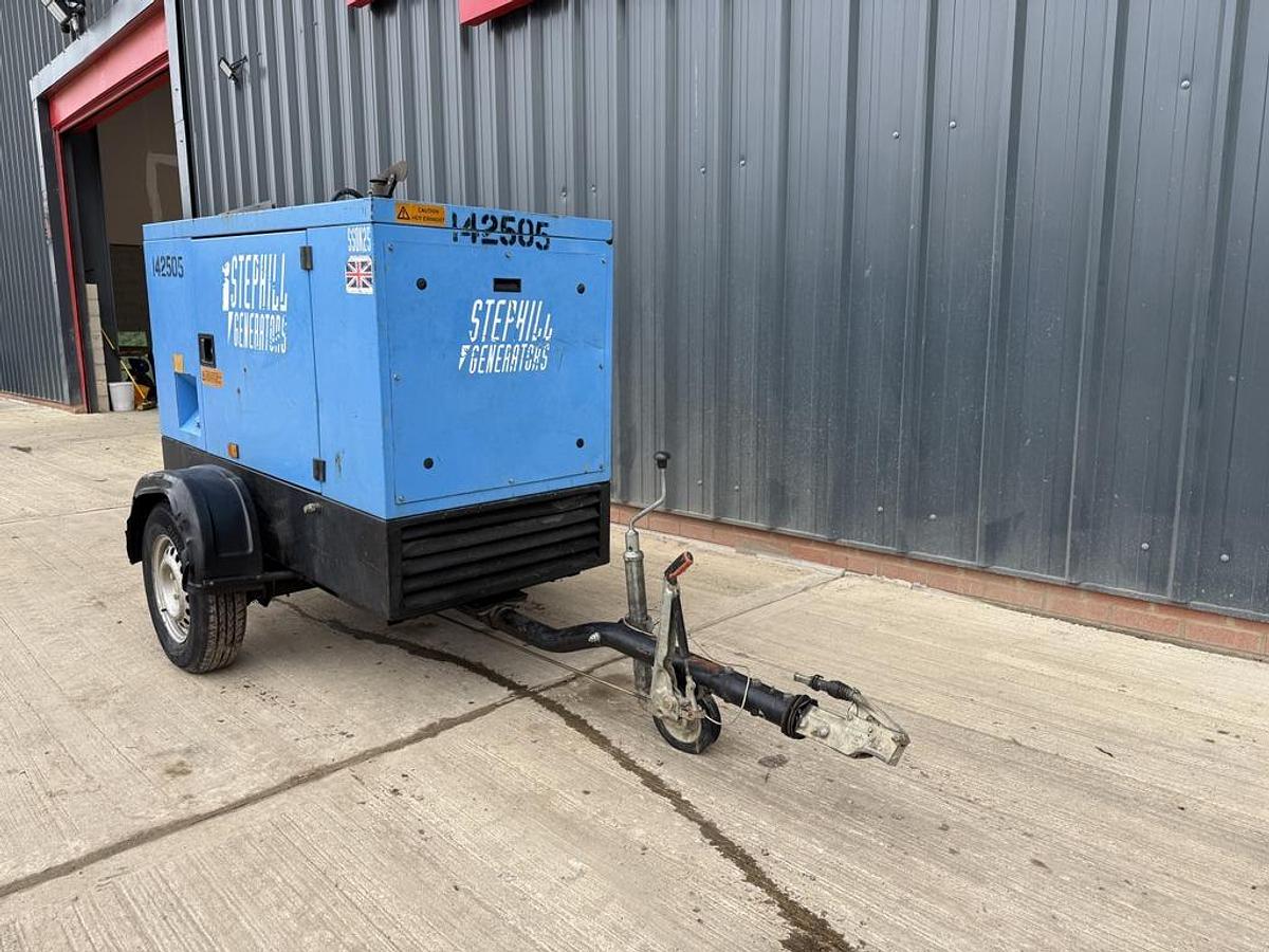 Used Stephill Generators SSDK25 25kVA Diesel Generator